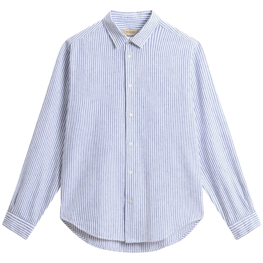 Camicia in misto cotone e lino da uomo Woolrich | CFWOSI201531010